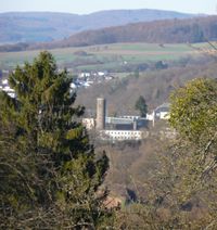 Kirche von Kirschhofen gesehen